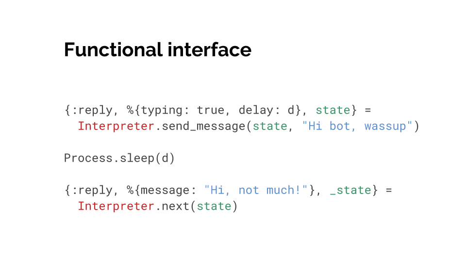 Bubblescript interpreter functions